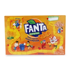 Nước giải khát hương cam Fanta lon 330ml